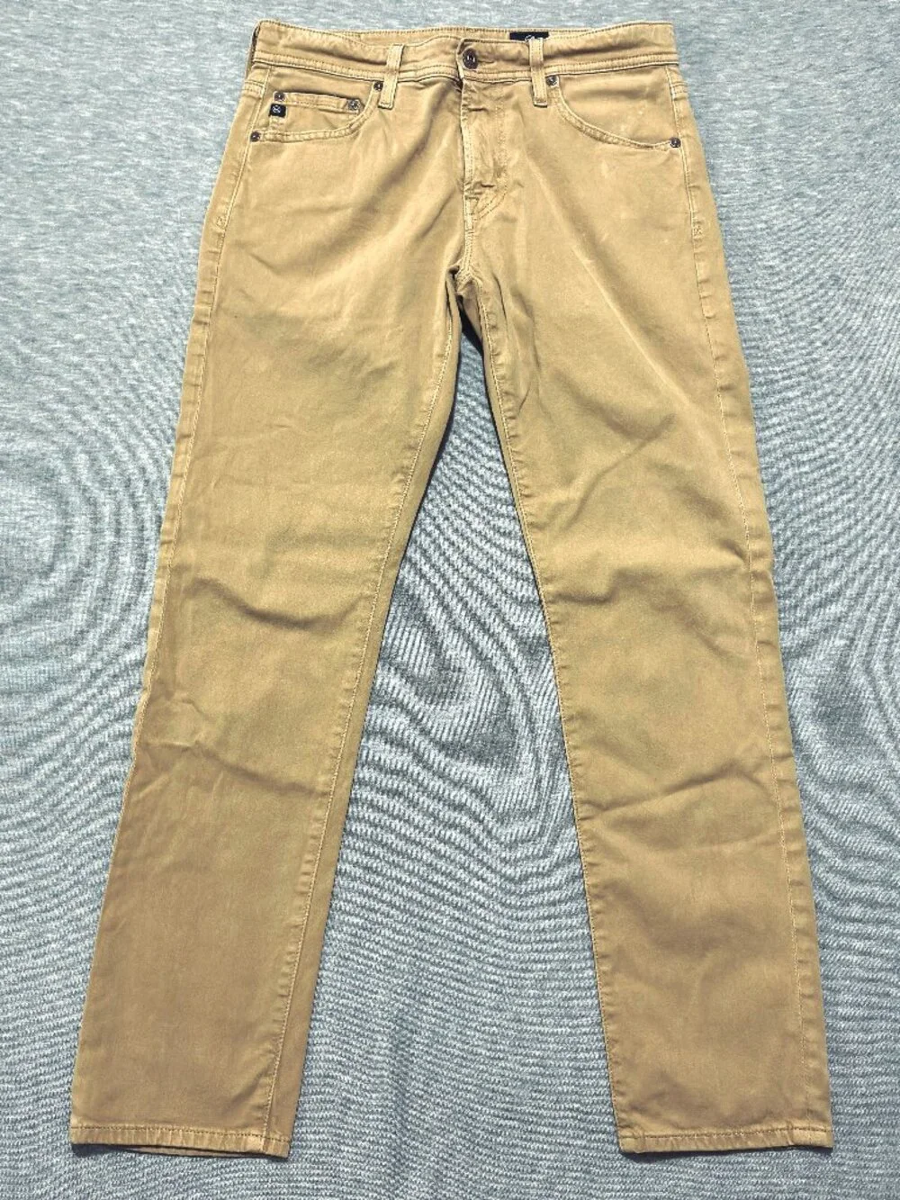 AG Adriano Goldschmied The Tellis Modern Slim Pants Mens 30x30 Brown 1783SUDPTIN
